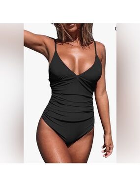 Cupshe Tummy Control One Piece Swimsuit NWT L